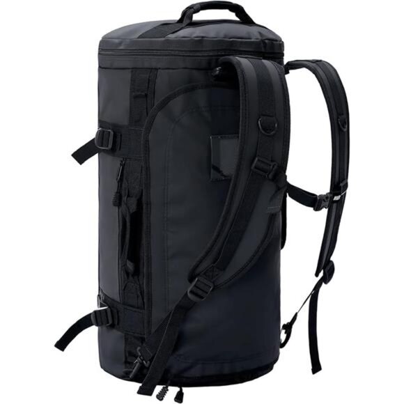 Large Duffel Backpack Sports Gym Bag 45L Water Resistant Travel Bag With Shoe Co - Picture 7 of 7